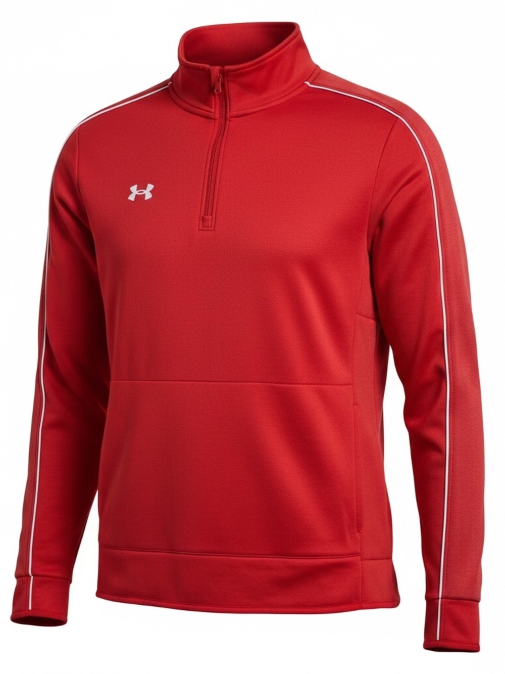 Under Armour. Men’s Red Half-Zip Performance Pullover